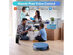 ZCWA 2-in-1 Robot Vacuum & Mop Combo with Wi-Fi/App/Alexa - Blue (Open Box)