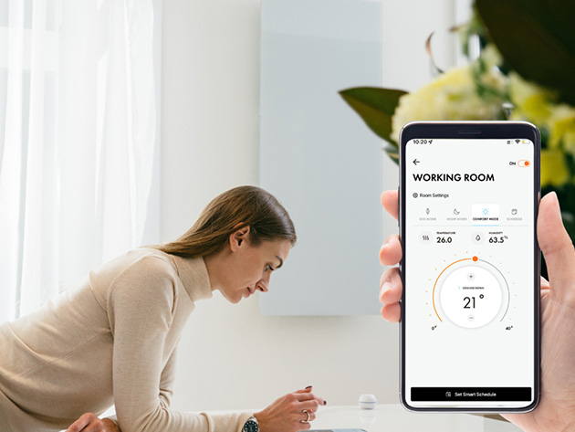 KELVIN Cost Effective Smart Heater (White)