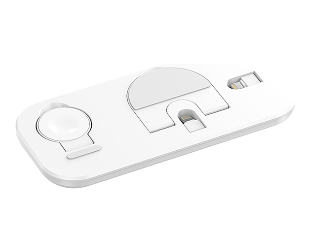Waloo Portable & Foldable Charging Dock (Lightning Only/White)