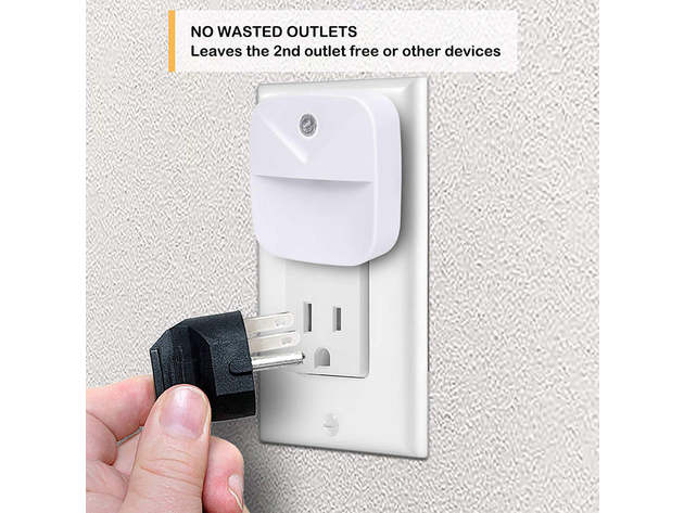 Motion Sensor Plug-in Lights (6-Pack)