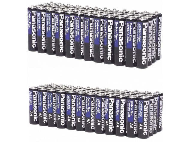 Panasonic Carbon Zinc AA Batteries (24-Pack)