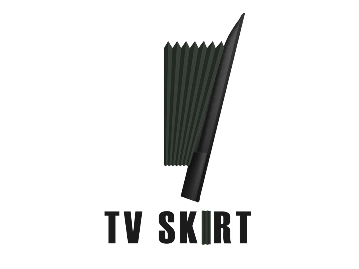 Dreamscreens TV Skirt Flex - Cord & Mount Concealer for Wall Mounted TVs