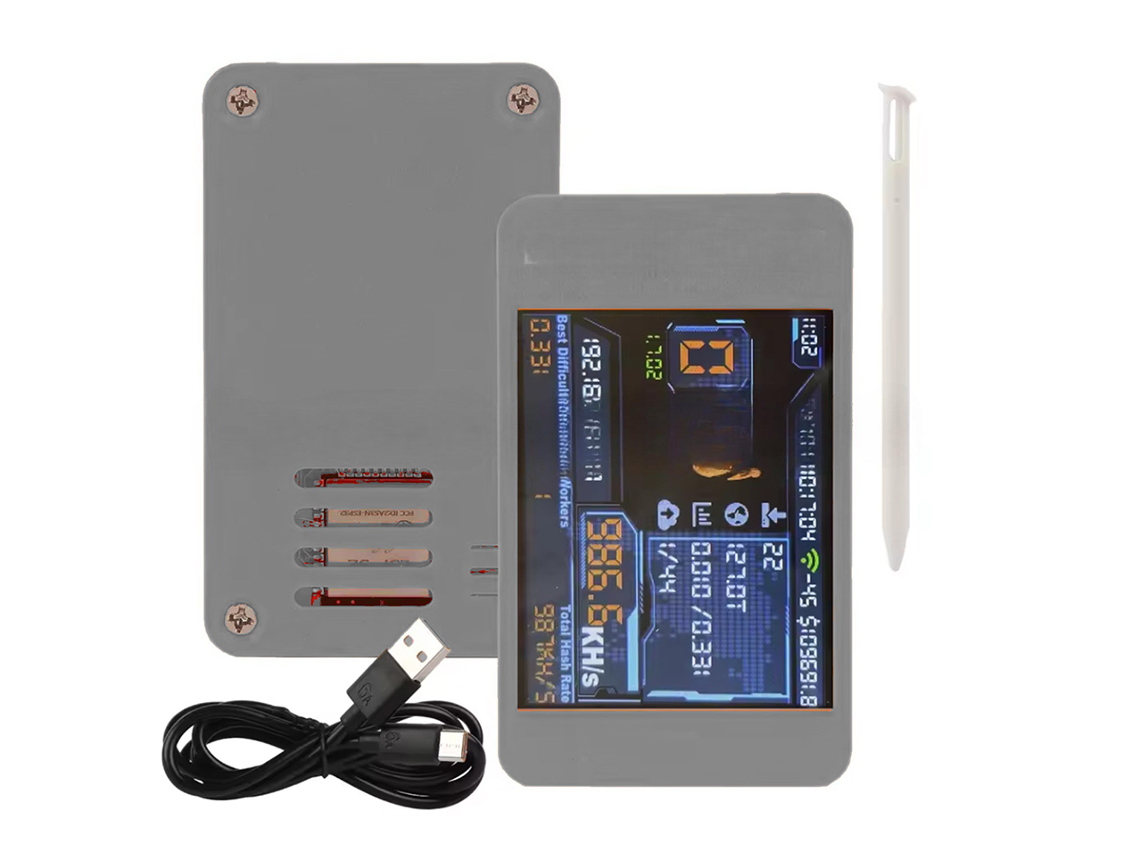 BlockChance Color Series Bitcoin Ticket Miner (Grey)