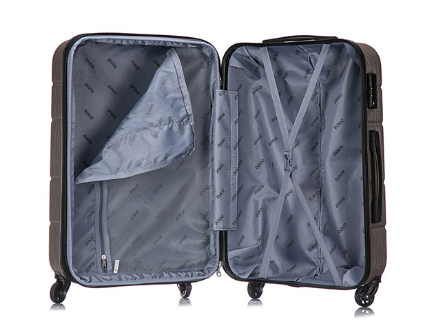 DUKAP Rodez Lightweight Hardside Spinner (28"/Silver)