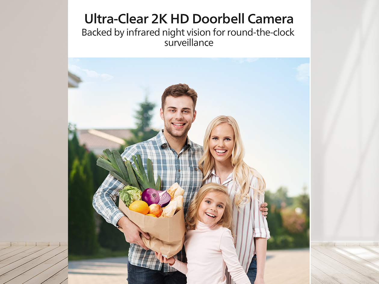 Philips 7000 Series 2K Dual-Cam Video Doorbell