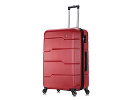 DUKAP Rodez Lightweight Hardside Spinner (24"/Red)