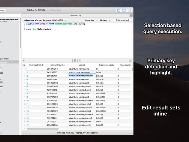 SQLPro for MSSQL: 1-Yr Subscription