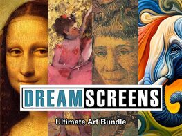 Dreamscreens Ultimate Art Collection - Turns Your TV Into a 4K Digital Art Gallery!
