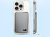 SpeedyMag 5000mAh Ultra Thin 3-in-1 Magnetic Wireless Charger (Silver)