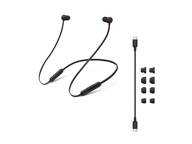 Apple iPad (2019) 7th Gen 32GB Wi-Fi Space Gray (Refurbished) with Beats Flex Headphones Bundle