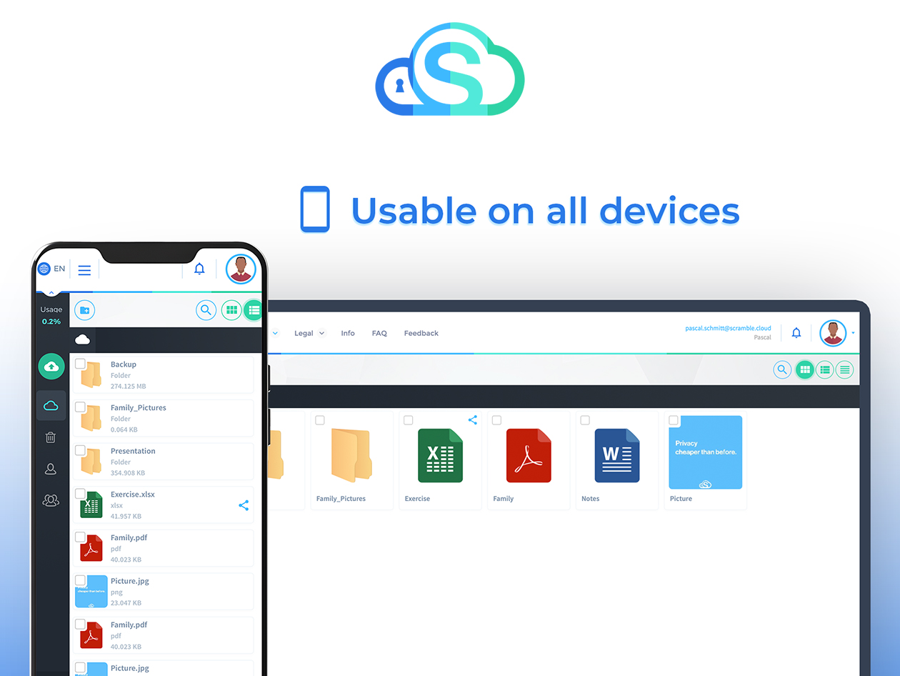 Scramble Cloud Storage Lifetime Subscription (20TB)