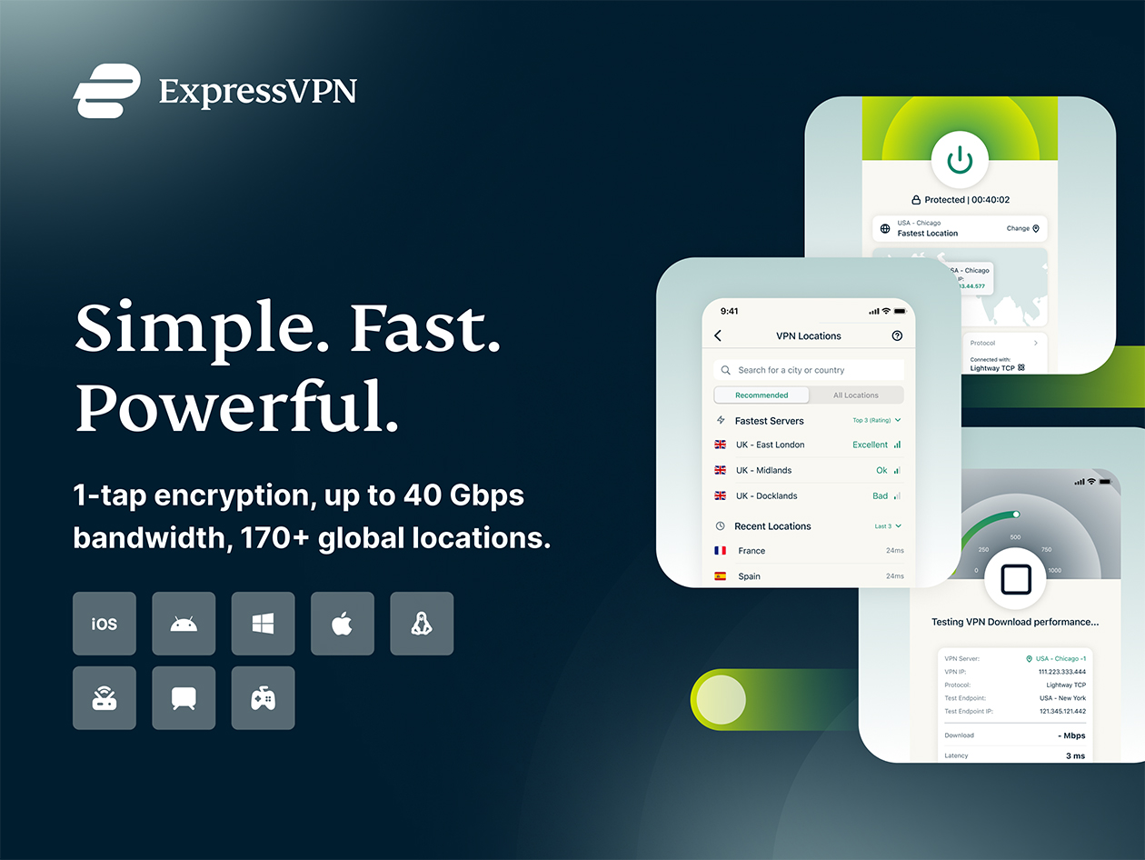 ExpressVPN Advanced Plan: 1-Year Subscription