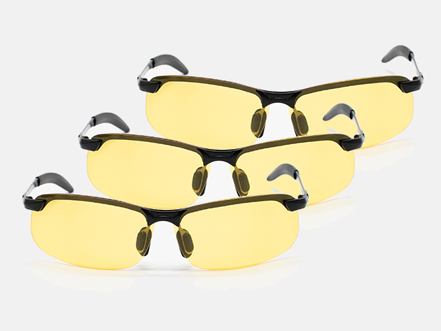 Hawk Eye Anti-Glare Glasses (Classic/3-Pack)