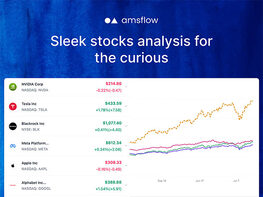 Amsflow AI Financial Analysis: Pro Plan (Lifetime Subscription)