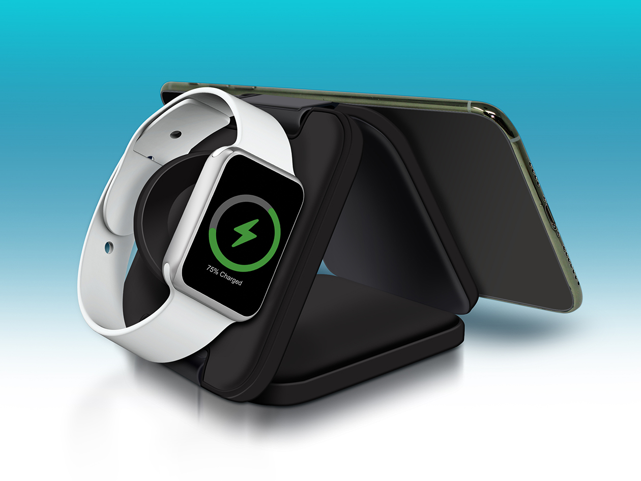 PowerUp Trinity 3-in-1 Charging Station (Black)