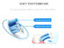 Ultrasonic Electro Toothbrush with 2 Extra Brush Heads