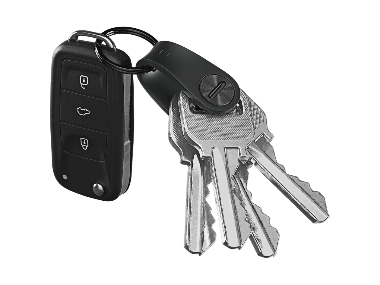 KeySmart® Mini 5-Key Holder Plus Car Key Fob