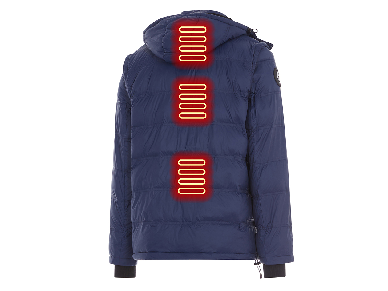 Women's Helios Hybrid Heated Coat (Navy/2XL)