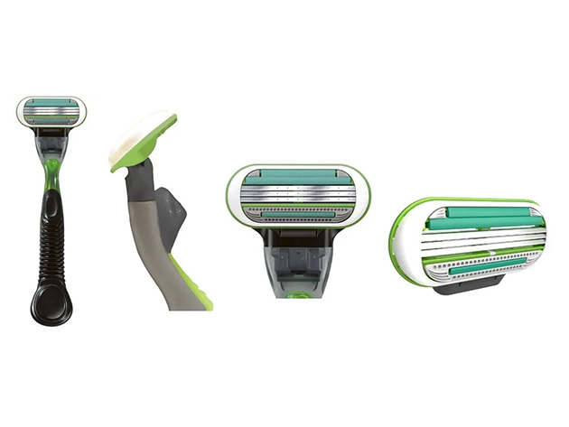 Gillette Body Razor + 9 Refill Blade Cartridges
