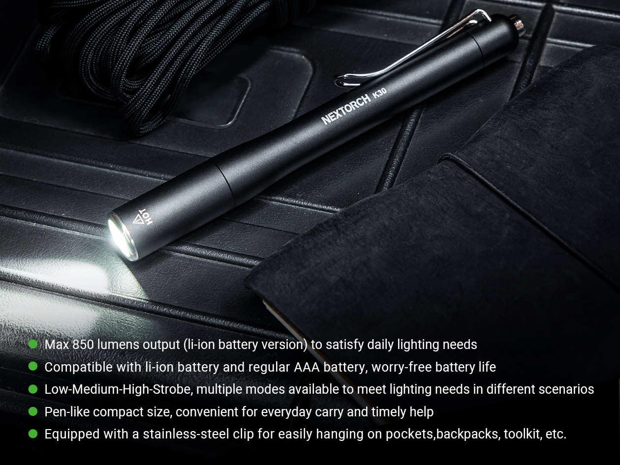 NEXTORCH K30 High Performance LED Penlight