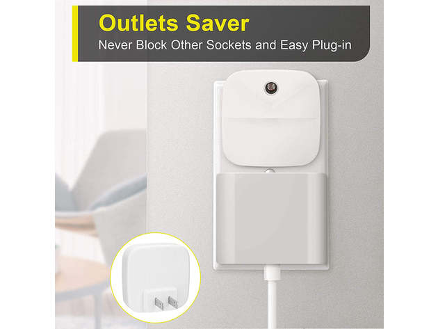 6-Pack Motion Sensor Plug-in Lights