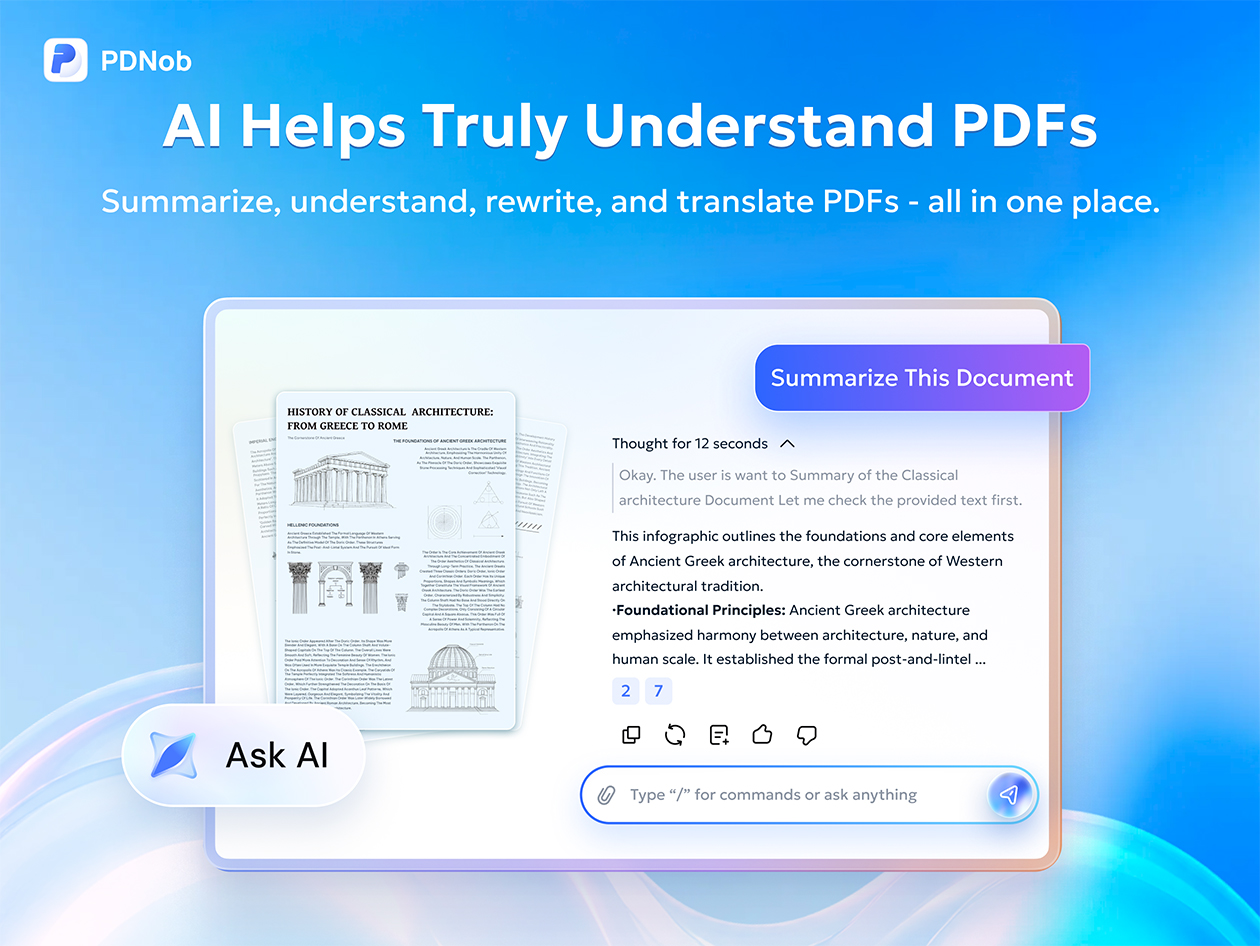 PDNob Pro PDF Editor: Lifetime Subscription