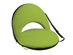 Reclining Stadium Seat with Storage Pocket (Lime)
