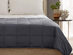 Kathy Ireland Weighted Blanket (Charcoal/15lbs, 48"x 72")