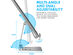 U-Rise Foldable Aluminum Desktop Phone Stand (Silver)