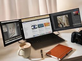 Mobile Pixels Trio 3 Pro 14.1" Tri-Screen Display for 15" - 17.3" Laptops