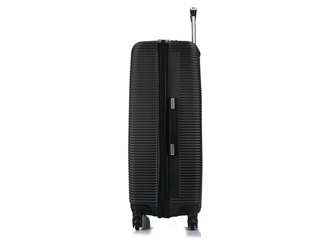InUSA Royal Lightweight Hardside Spinner Luggage (24"/Black)