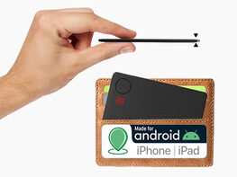Slim GPS Tracker Card for Android & Apple Find My