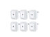 LED Plug-in Night Light Lamp with Smart Sensor (6-Pack)