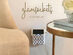 GlamSocket Decorative Multi-Outlet & Dual USB Port Surge Protector + Phone Holder (Versailles)