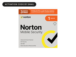 Norton Mobile Security (1 Device/15 Month Subscription)
