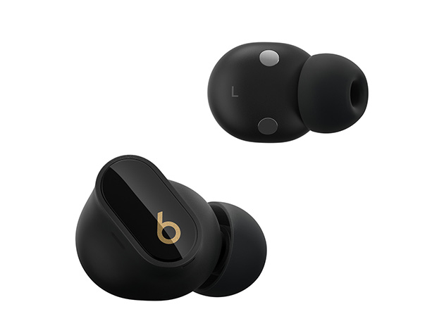 Beats Studio Buds+ Wireless Noise Cancelling Earbuds - Black/Gold (Open Box)