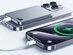 SpeedyMag 5000mAh Ultra Thin 3-in-1 Magnetic Wireless Charger (Silver)