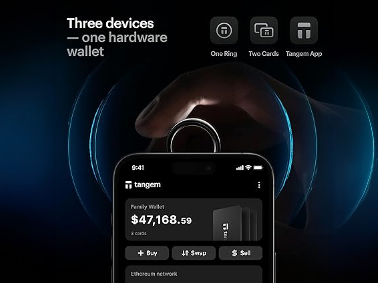 Tangem Ring - The World's First Wearable Crypto Wallet
