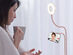 U-STREAM Home Streaming Studio with Ring Light & Gooseneck Phone Holder (Rose Gold)