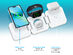 PowerUp Trinity 3-in-1 Charging Station