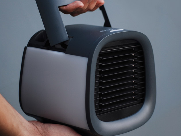 EvaChill EV-500 Personal Air Conditioner (Grey) + Bonus Cartridge