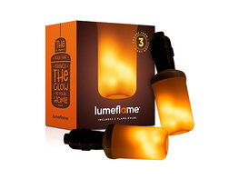 Lumeflame Flickering LED Flame Bulbs (2-Pack)