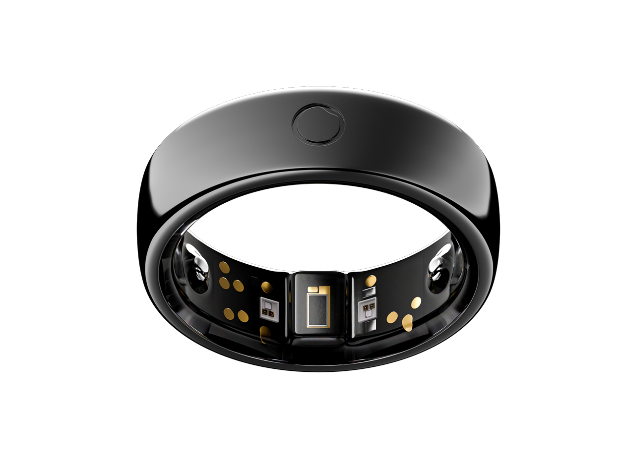 Circular Ring 2 - Advanced Health & Fitness Tracker Smart Ring (Obsidian Black/Size 7)