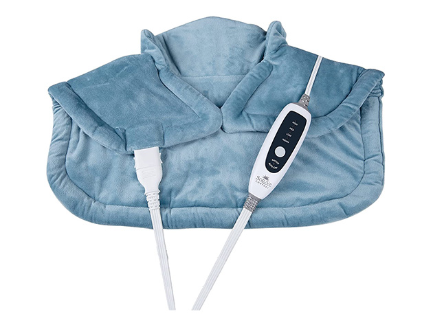 Soluxe Neck & Shoulders Comfort Weighted Heating Pad