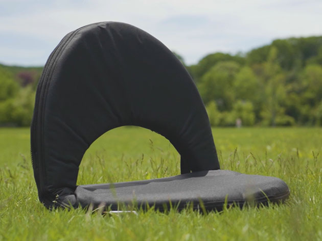 Reclining Stadium Seat with Storage Pocket