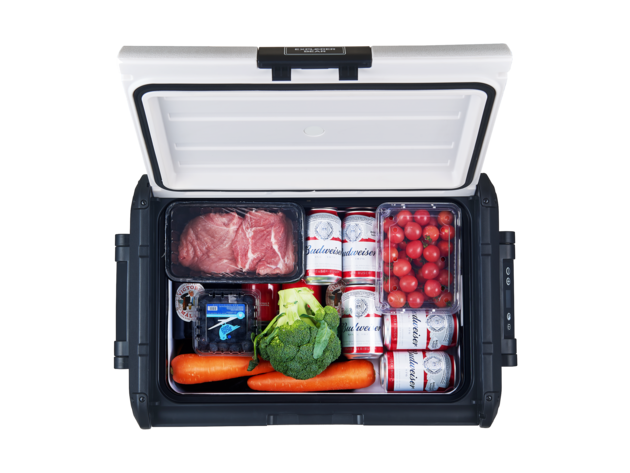 Explorer Bear UR35W 37QT/35L 12V/24V Portable Electric Fridge Freezer (With 2 Batteries)