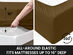 Super-Soft 1800 Series Bamboo Blend 6-Piece Sheet Set (Chocolate/Queen)