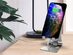 U-Rise Foldable Aluminum Desktop Phone Stand (Silver)