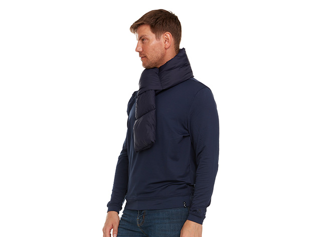 Helios Heated Scarf with Power Bank (Navy)