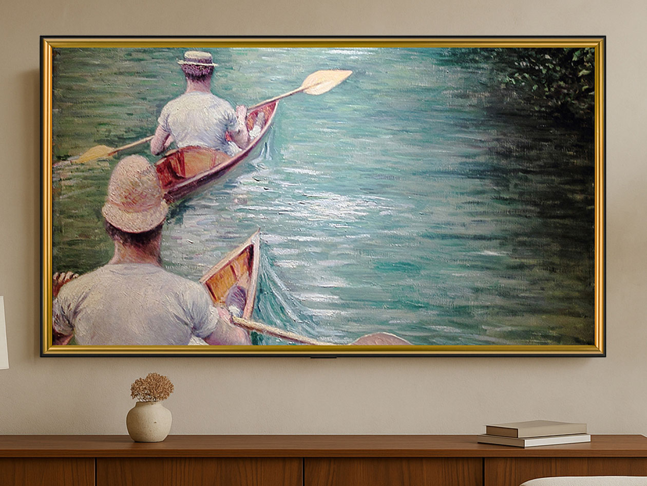 Dreamscreens Framed Art Collection - Turns Your TV into Framed Masterpieces!